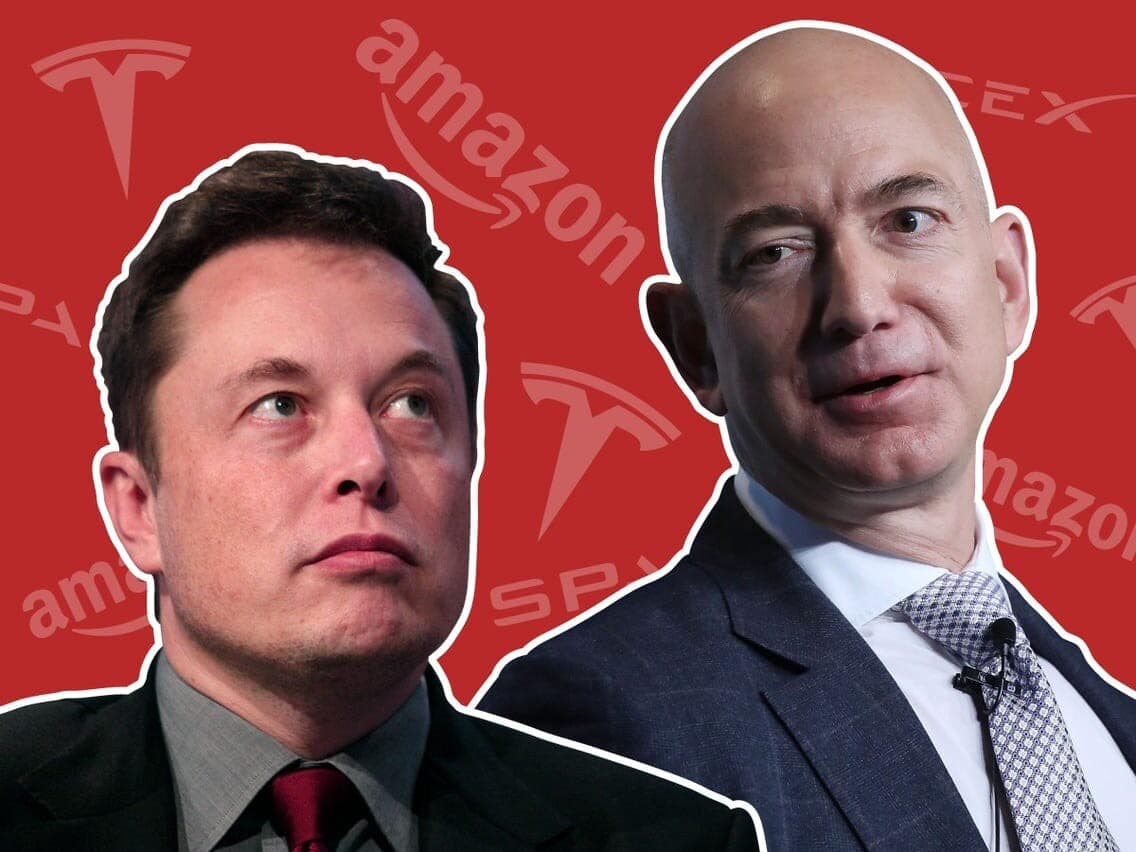 Elon Musk & Jeff Bezos