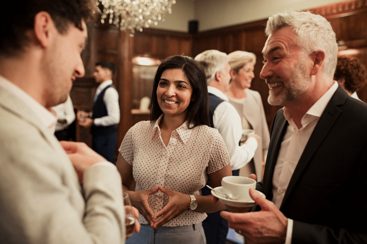being an attractor and building human connection whilst networking