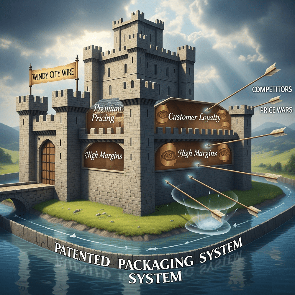 Patented Packaging Moat