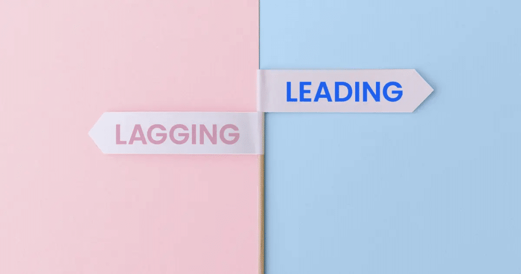 Lagging leading