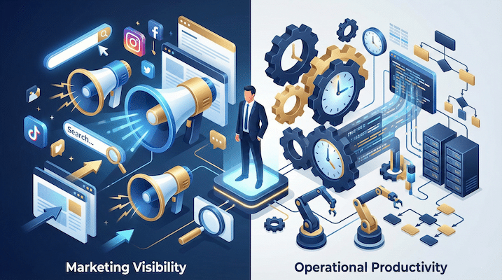 Marketing Visibility Operational proudctivity