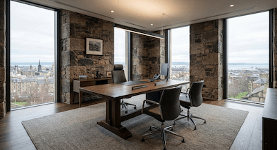 Cameron office in Edinburgh