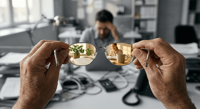 Choosing the lens through which you view a situation