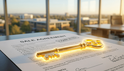 Business exit golden key executed contract